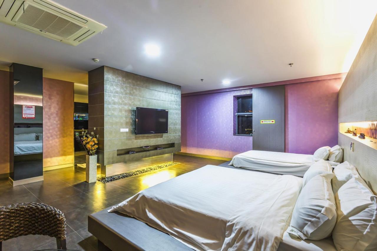 Qingdao Heng Bo Hotel Exterior foto
